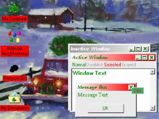 Christmas Theme Screenshot