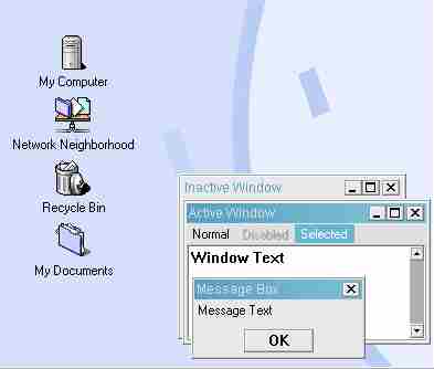 Macintosh Theme Screenshot