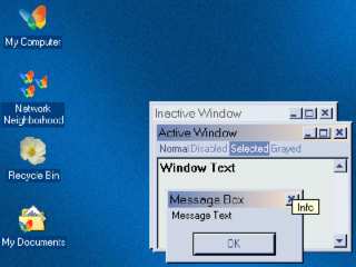MSN Explorer Theme 1.0 for Win ME Screenshot