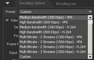 FMLE Presets