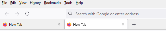 Firefox Tabs on Bottom Windows 10