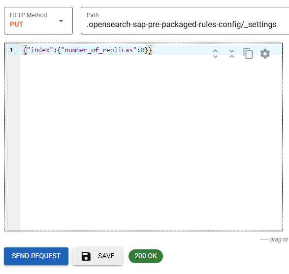 OpenSearch Change Replicas